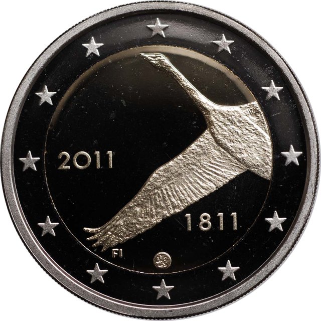 Finnland 2011 200 Jahre Nationalbank von Finnland – Rückseite