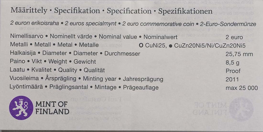 2 euros Proof