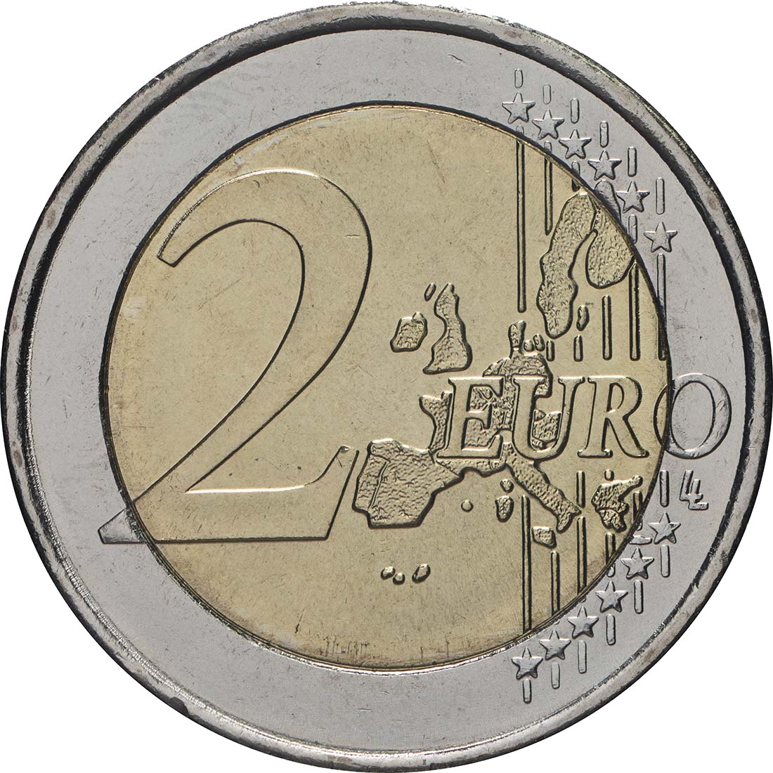 Grécko 2004 – Letné olympijské hry Atény · Pamätná minca 2 € Lícna strana