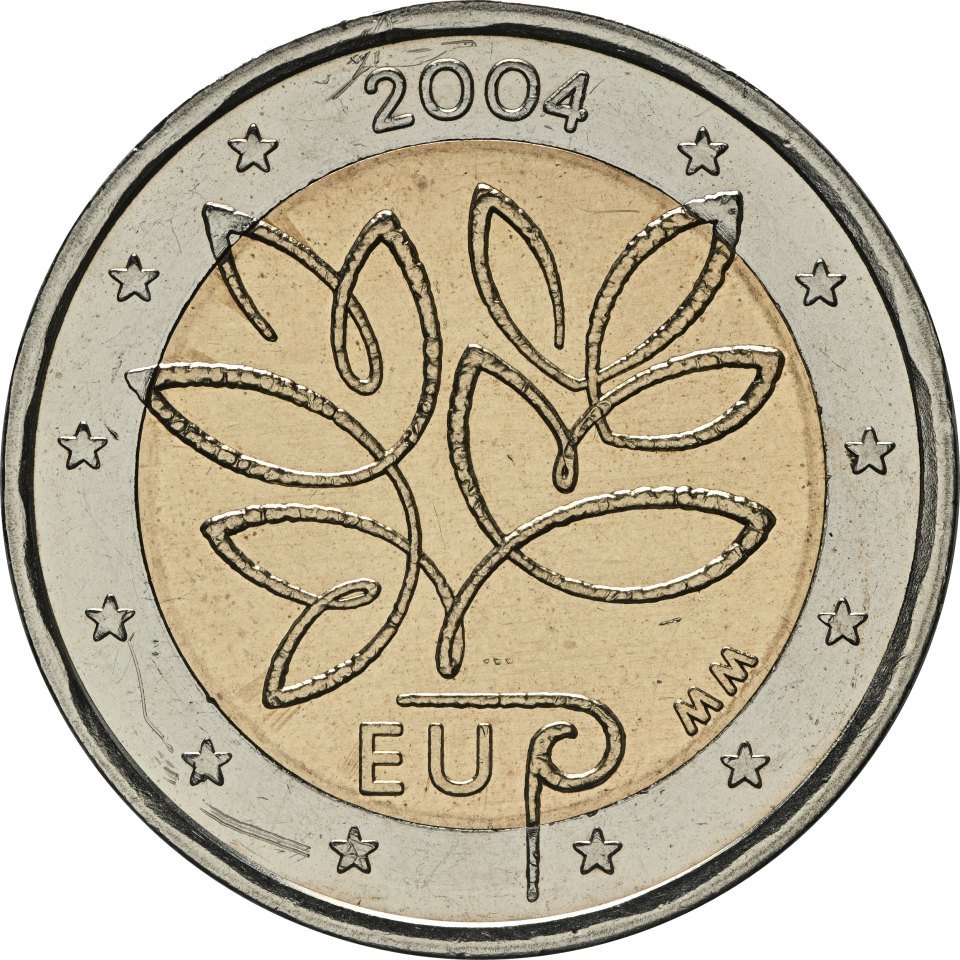 Finnland 2004 EU-Erweiterung – Rückseite