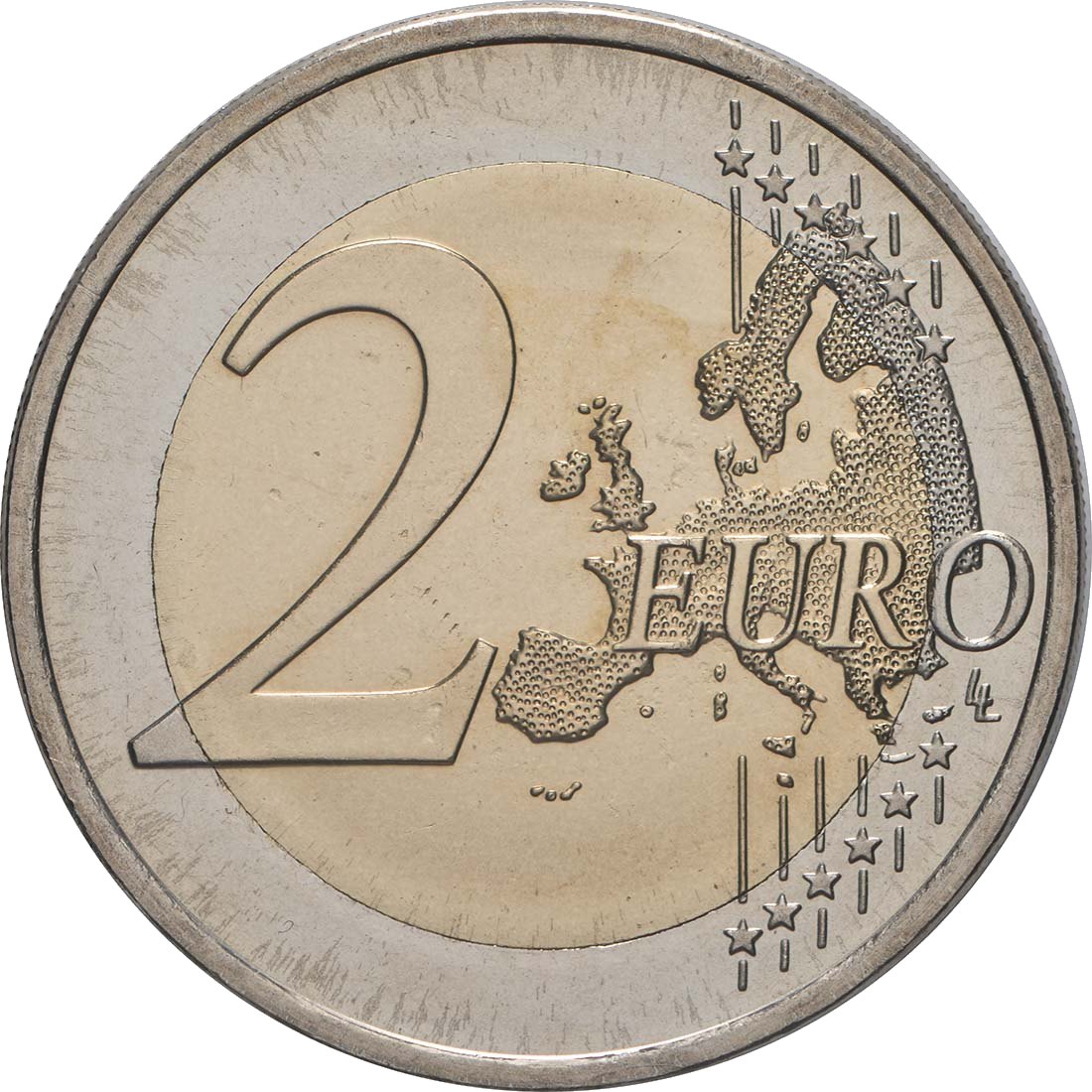 Финландия 2007 – 50 години Римски договори · Възпоменателна монета от 2 евро Аверс