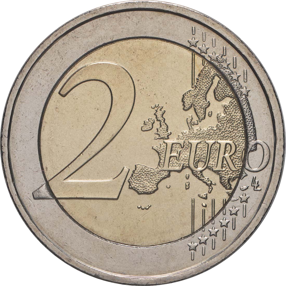 Гърция 2007 – 50 години Римски договори · Възпоменателна монета от 2 евро Аверс
