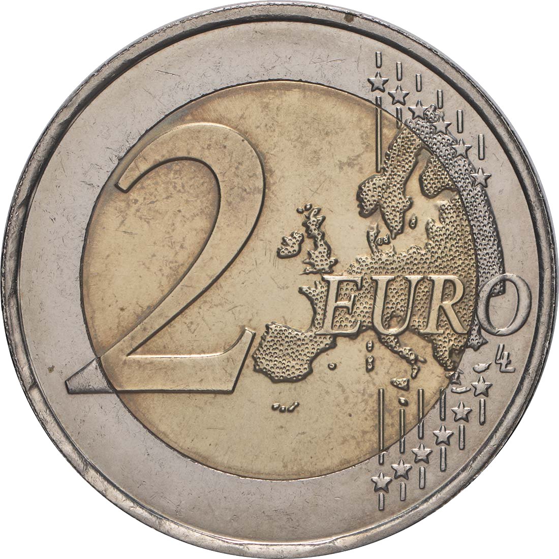 Люксембург 2007 – 50 години Римски договори · Възпоменателна монета от 2 евро Аверс