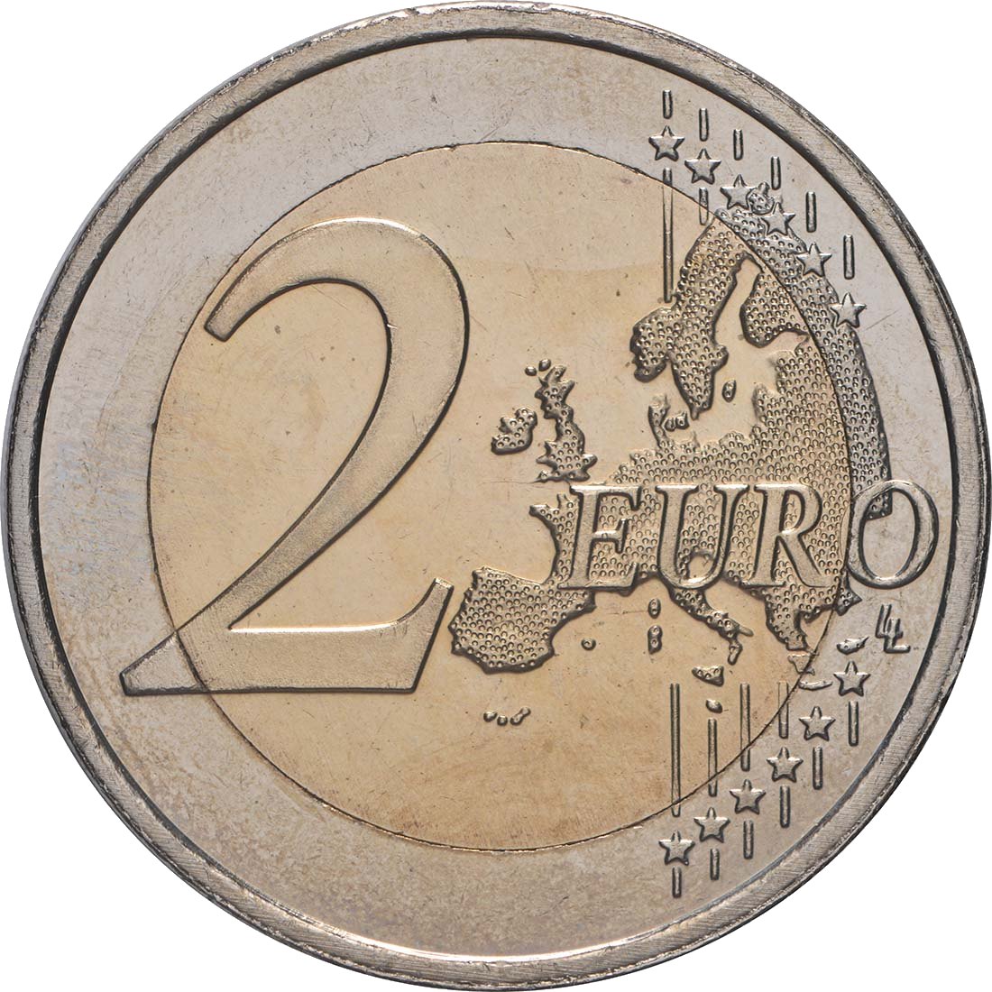 Нидерландия 2007 – 50 години от Римските договори · Възпоменателна монета от 2 евро Аверс