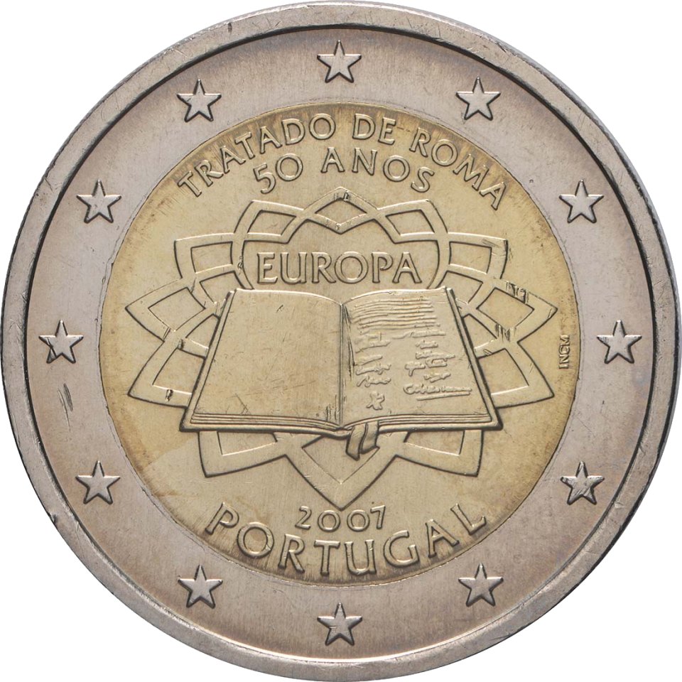 Portugal 2007 50 Jahre Römische Verträge – Rückseite