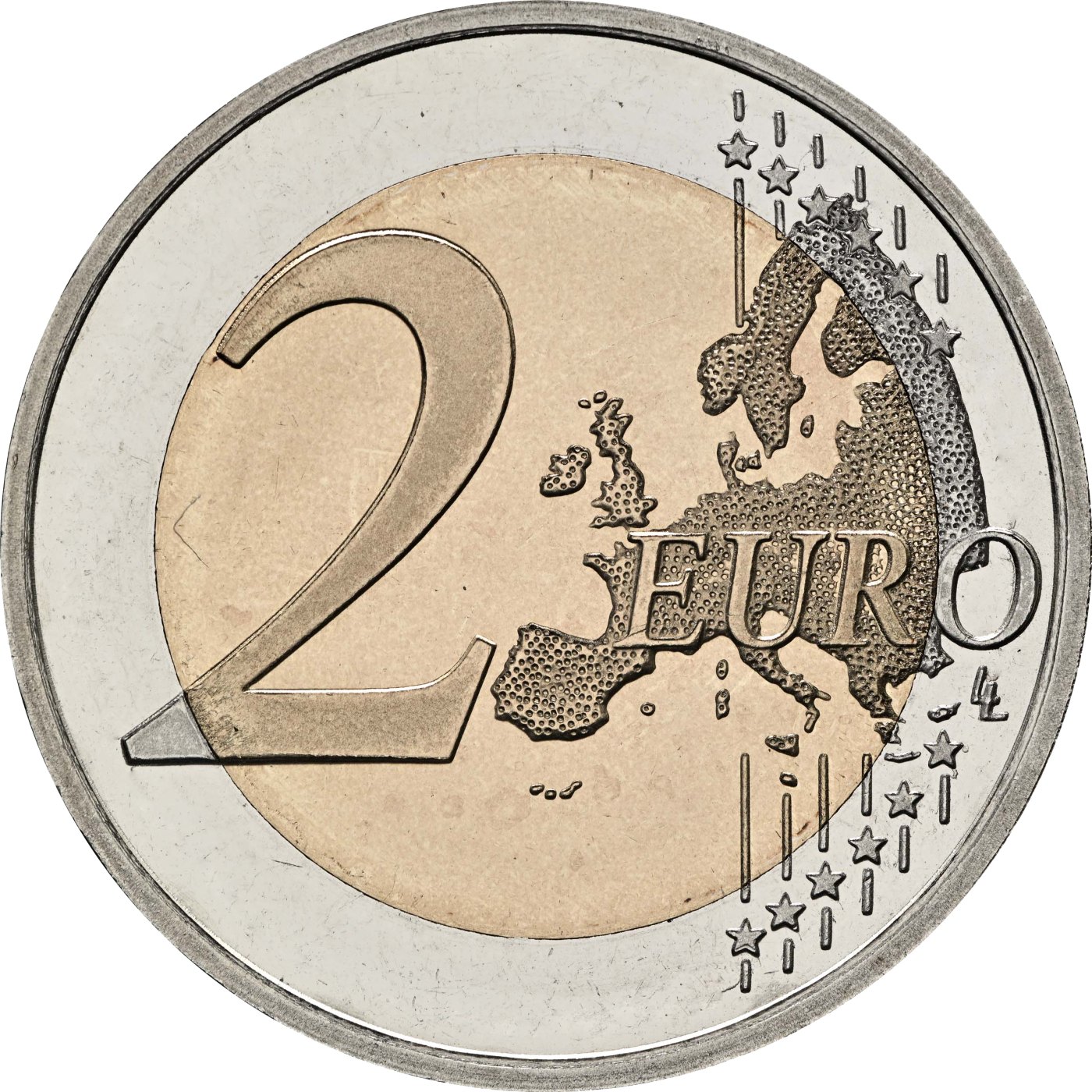 Финландия 2007 – 90 години независимост · Възпоменателна монета от 2 евро Аверс