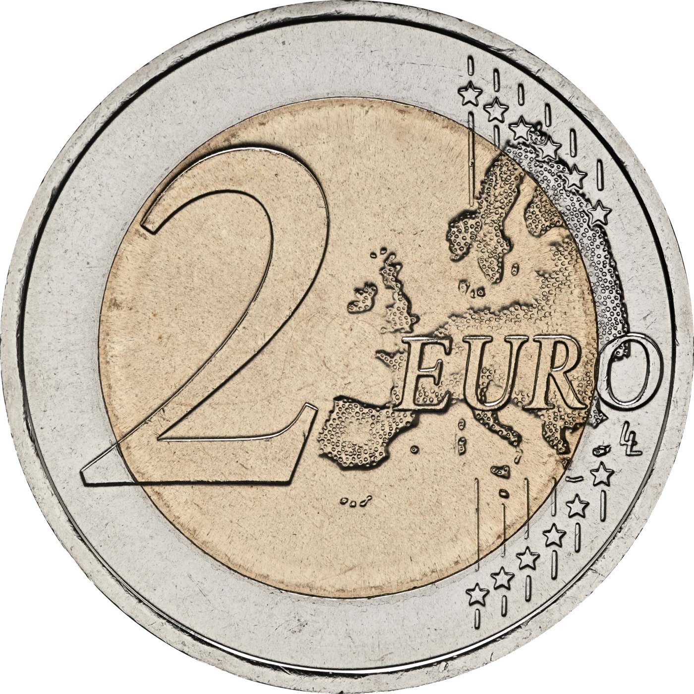 Portugal 2008 – 60e anniversaire de la Déclaration universelle des droits de l’homme · Pièce commémorative de 2 euros Avers