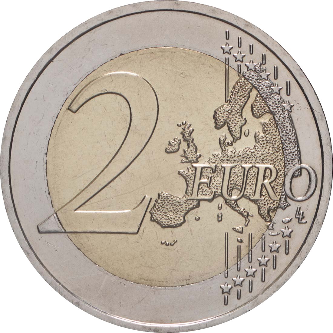 Австрия 2009 – 10 години ИПС · Възпоменателна монета от 2 евро Аверс