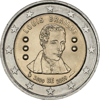 Belgien 2009 – 200. Geburtstag von Louis Braille
