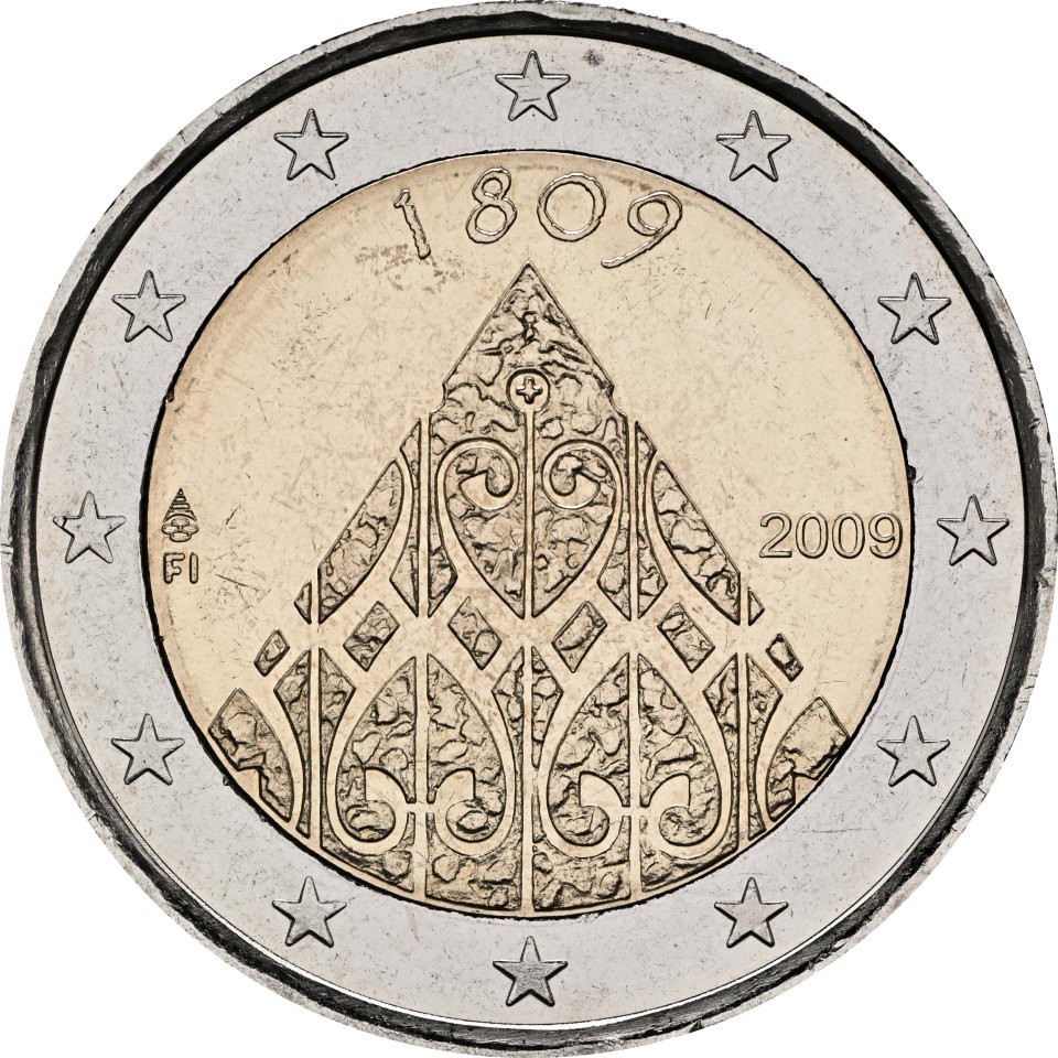 2-Euro-Münze Finnland 2009: 200 Jahre Finnische Autonomie
