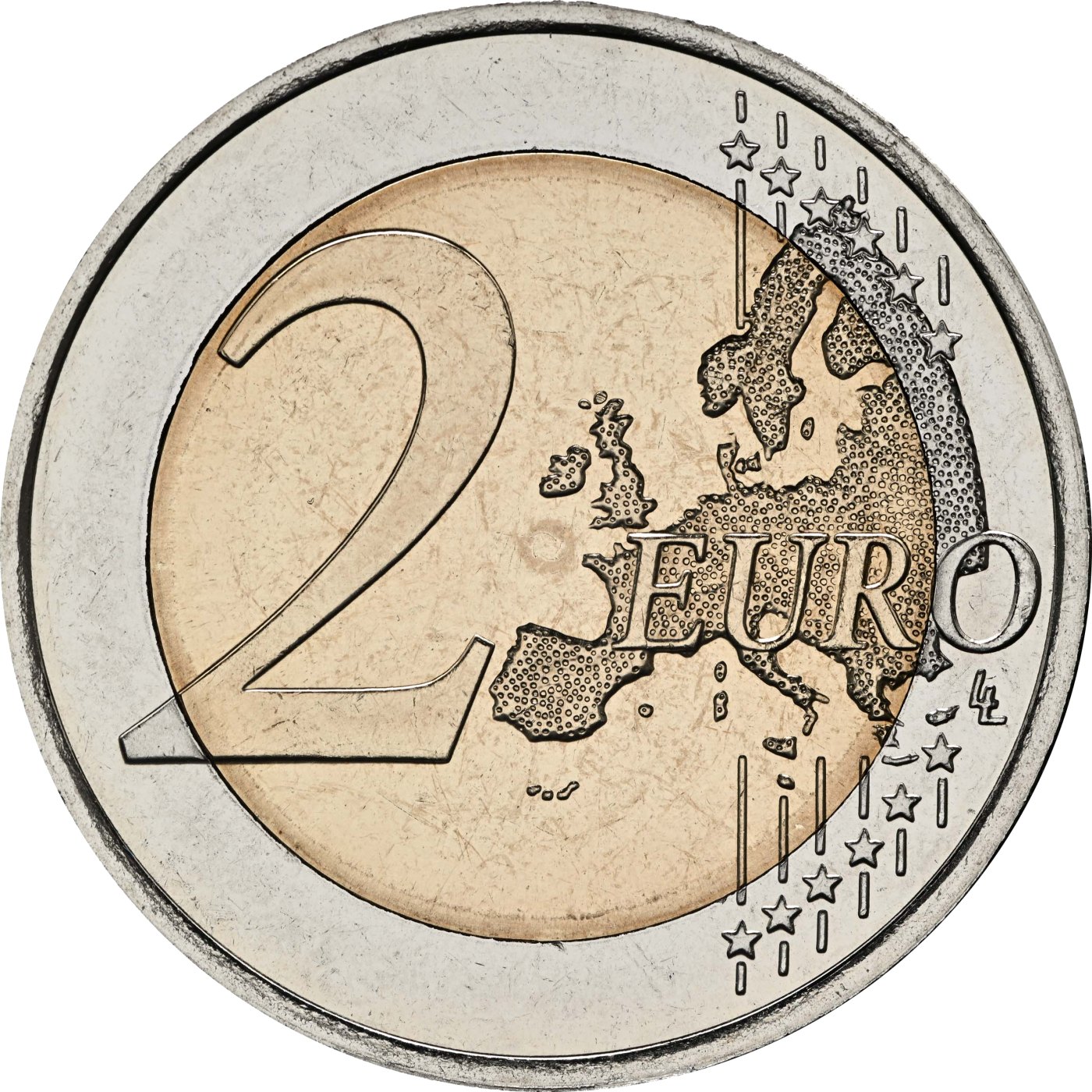 Финландия 2010 – 150 години Финландски монетен двор · Възпоменателна монета от 2 евро Аверс