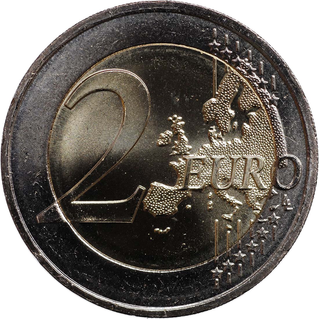France 2011 – 30 ans de la Fête de la Musique · Pièce commémorative de 2 euros Avers