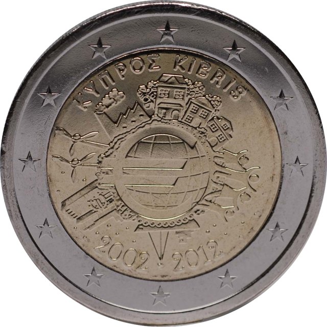 Zypern 2012 – 10 Jahre Euro-Bargeld
