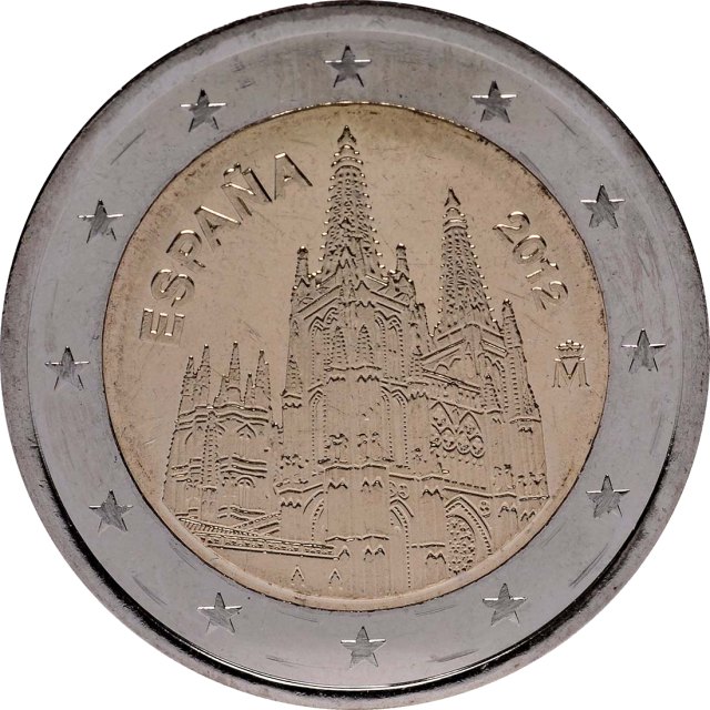 Spanien 2012 – UNESCO Weltkulturerbe-Serie, 3. Ausgabe, Kathedrale von Burgos