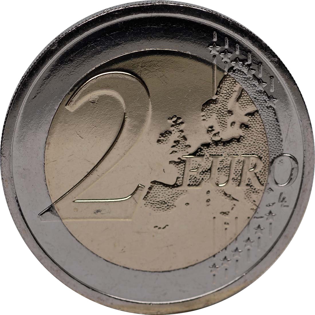 Ireland 2012 – 10 years of euro cash · 2 Euro commemorative coin Obverse