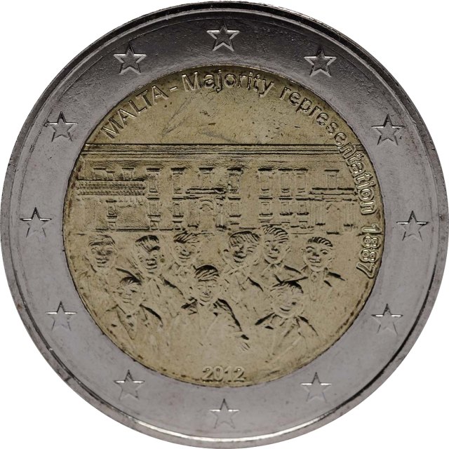 Malta 2012 – Serie: Verfassungsgeschichte Maltas, 2. Ausgabe, 1887 Mehrheitswahlrecht
