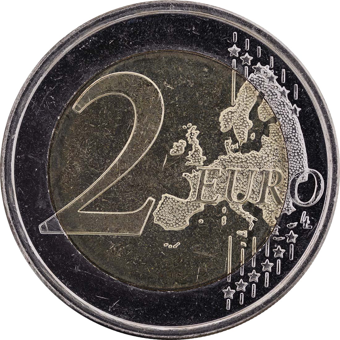Finlande 2012 – 150e anniversaire de Helene Schjerfbeck · Pièce commémorative de 2 euros Avers