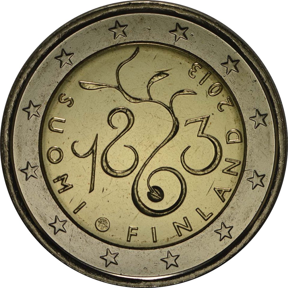 2-Euro-Münze Finnland 2013: Der Landtag von 1863