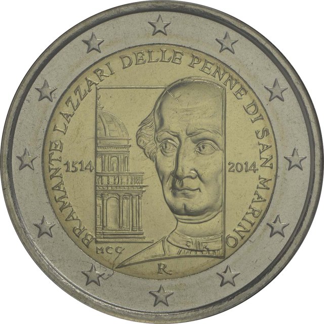 San Marino 2014 – 500. Todestag von Donato Bramante