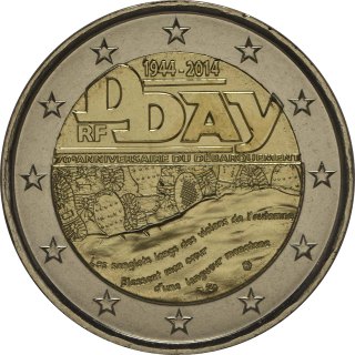 Frankreich 2014 – 70. Jahrestag "D-day"