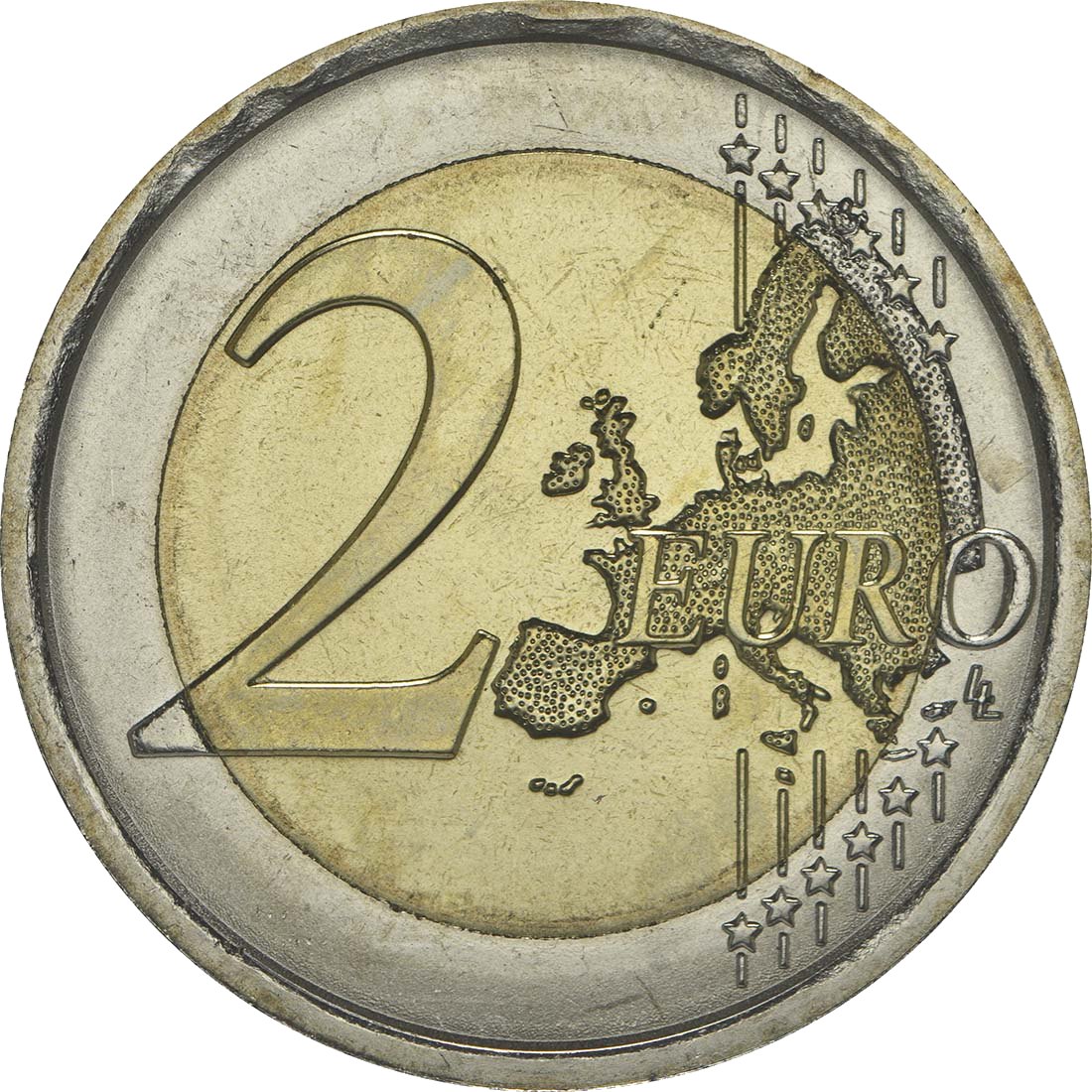 Italy 2014 – 450th birthday of Galileo Galilei · 2 Euro commemorative coin Obverse