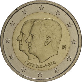 Spanien 2014 – Doppelportrait Felipe VI - Juan Carlos