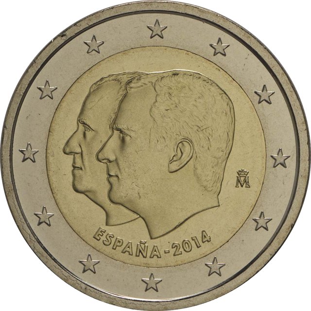 Spanien 2014 – Doppelportrait Felipe VI - Juan Carlos