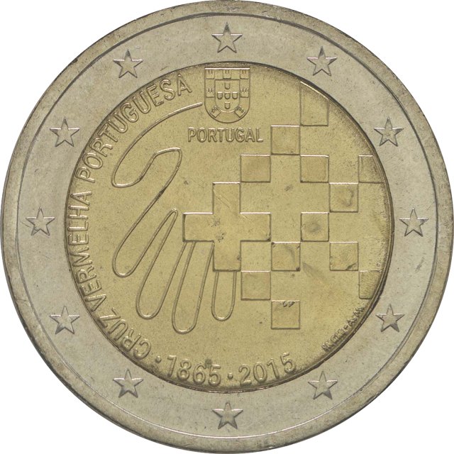 Portugal 2015 150 Jahre Port. Rotes Kreuz – Rückseite