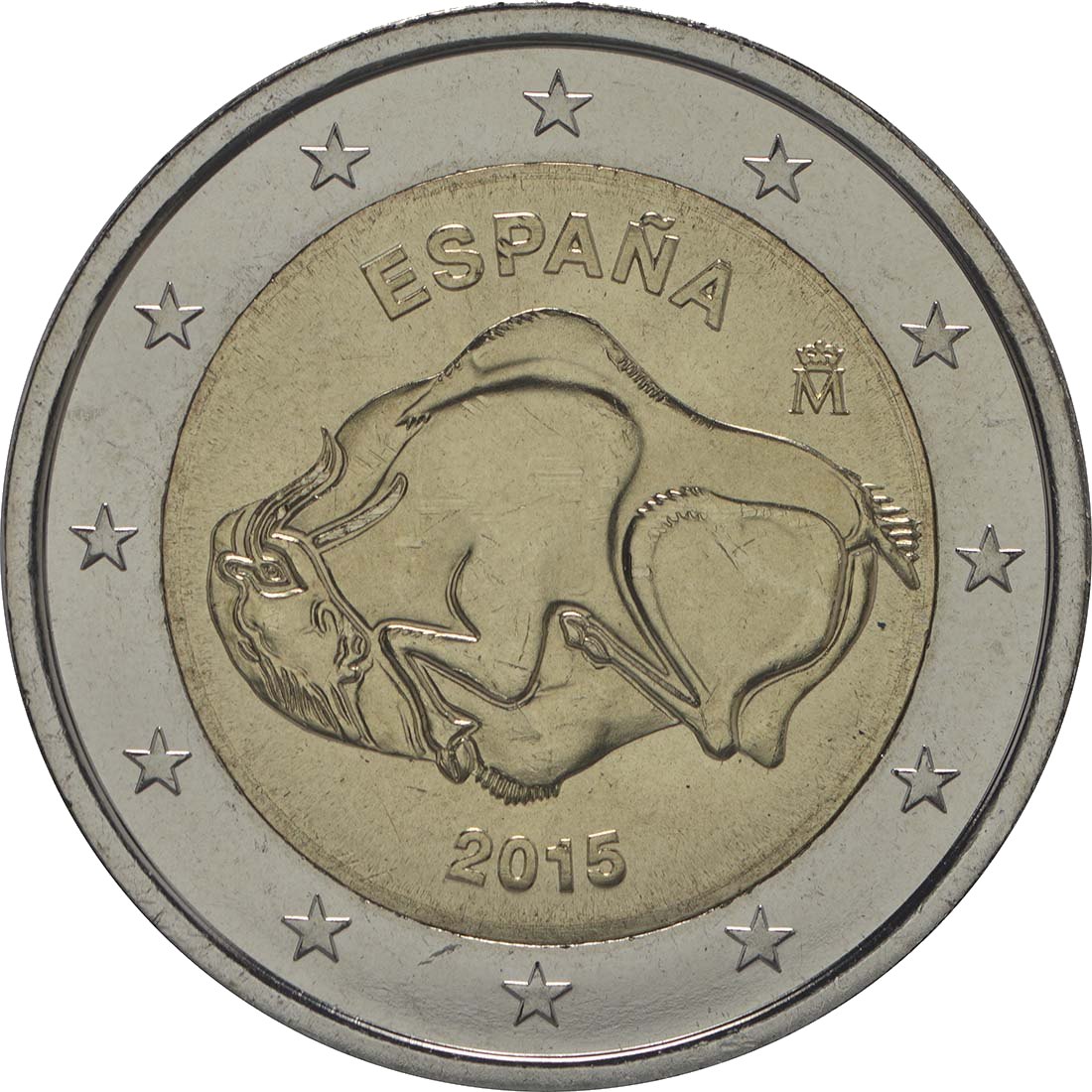 Spanien 2015 UNESCO Weltkulturerbe-Serie 6. Ausgabe Höhle von Altamira – Rückseite