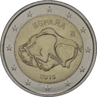 Spanien 2015 – UNESCO Weltkulturerbe-Serie, 6. Ausgabe, Höhle von Altamira
