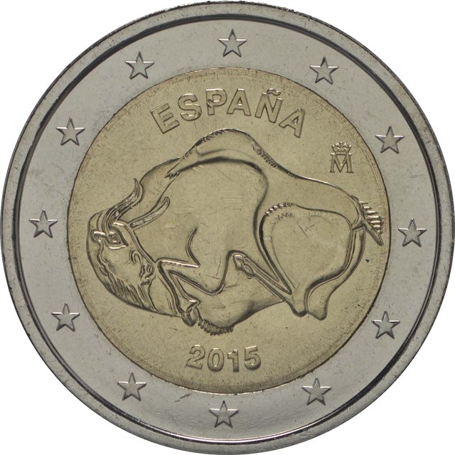 Spanien 2015 – UNESCO Weltkulturerbe-Serie, 6. Ausgabe, Höhle von Altamira