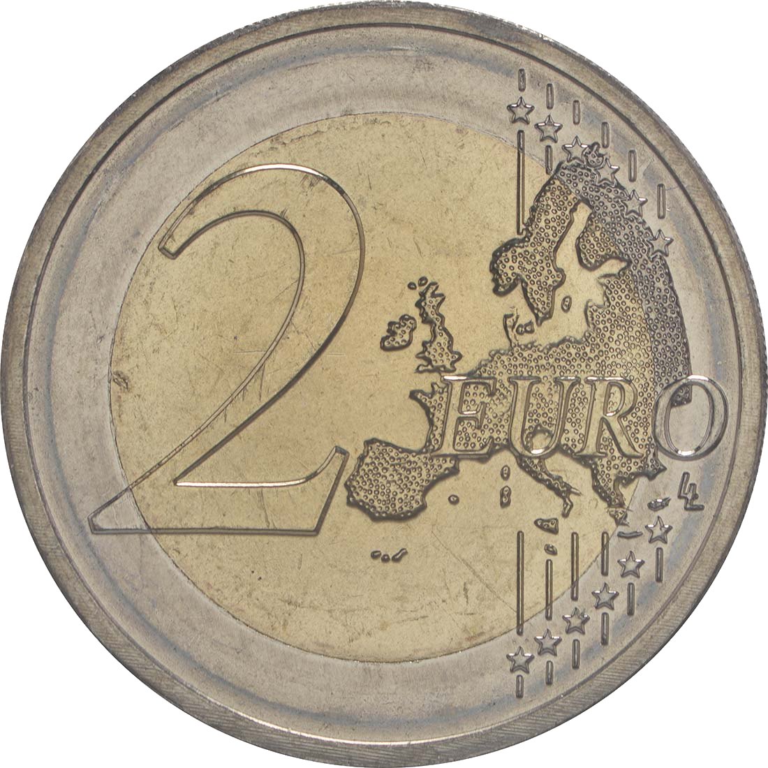Малта 2015 – 30 години на европейското знаме · Възпоменателна монета от 2 евро Аверс