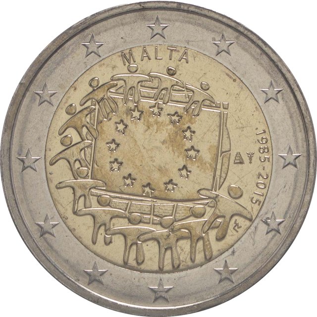 Malta 2015 – 30 Jahre Europaflagge