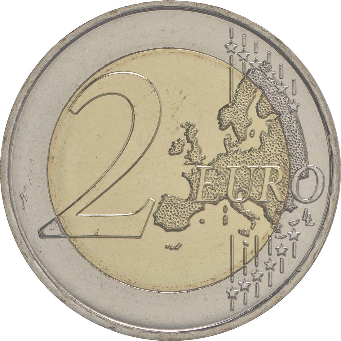 Francia 2015 – 30 anni della bandiera dell’UE · Moneta commemorativa da 2 euro Dritto