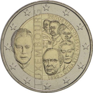 Luksemburg 2015 – 125 let luksemburške dinastije Nassau Weilburg