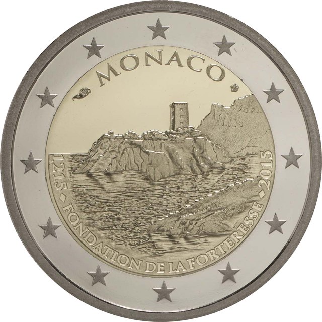 Monaco 2015 – 800. Jahrestag der Grundsteinlegung der ersten Befestigung auf dem Felsen