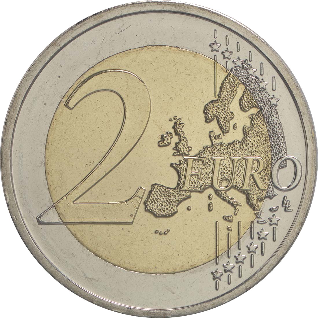 Slovenija 2015 – 2.000 godina rimskog naselja Emona · Prigodnička kovanica od 2 eura Liceaverso