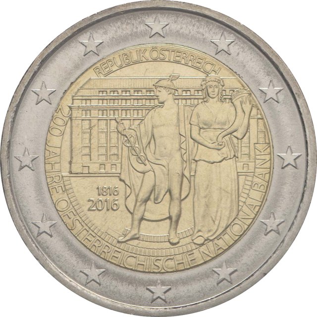 Áustria 2016 – 200 anos de Österreichische Nationalbank