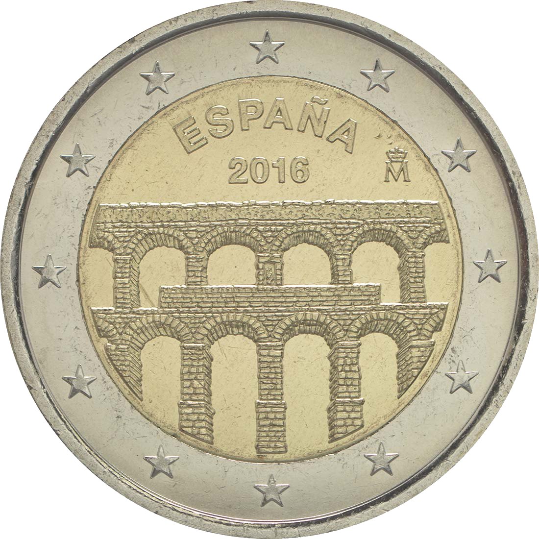 Spanien 2016 UNESCO Weltkulturerbe-Serie 7. Ausgabe Altstadt und Aquädukt von Segovia – Rückseite