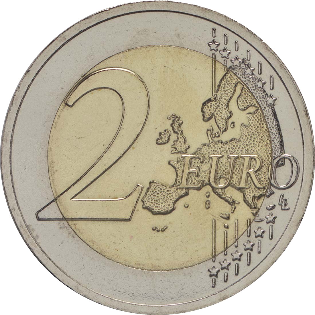 Латвия 2016 – Млекопроизводството на Латвия · Възпоменателна монета от 2 евро Аверс