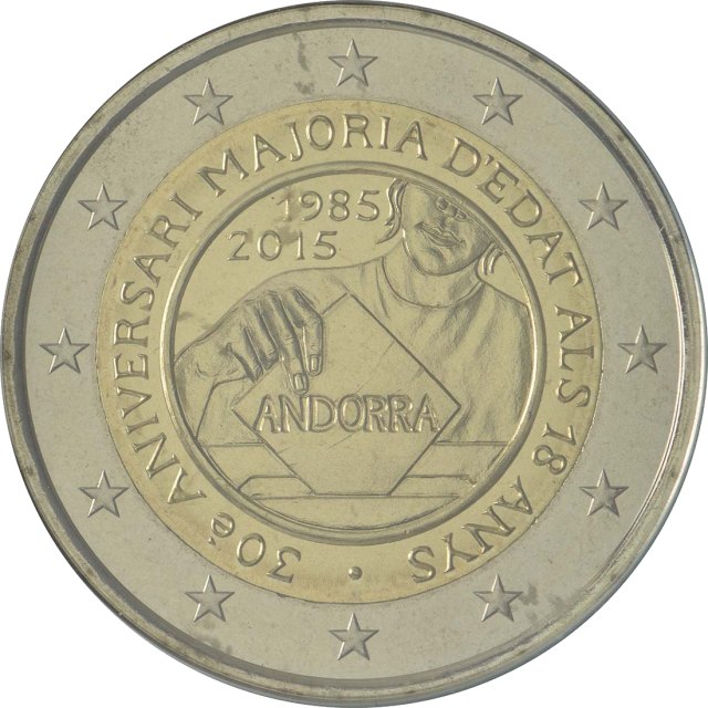 Andorra 2015 – 30 años de mayoría de edad a los 18 años
