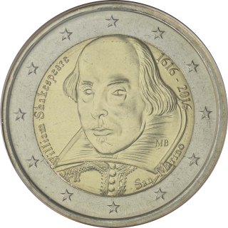 San Marino 2016 – 400. Todestag von William Shakespeare