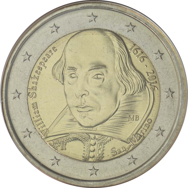 San Marino 2016 – 400. Todestag von William Shakespeare
