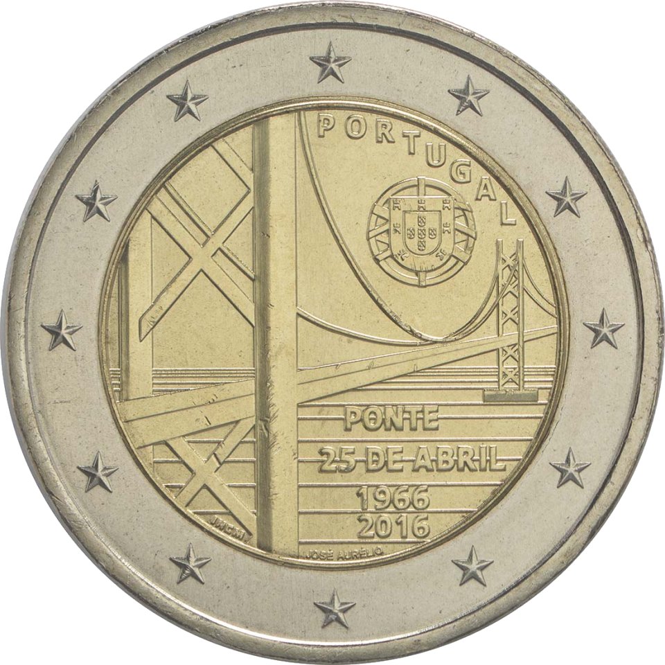 Portugal 2016 50 Jahre Brücke des 25. Aprils – Rückseite
