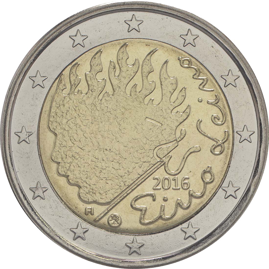 Finnland 2016 90. Todestag von Eino Leino – Rückseite
