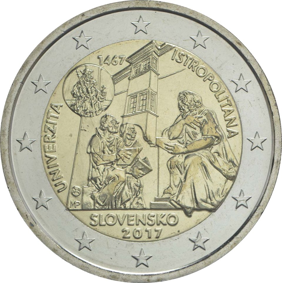Slowakei 2017 550 J. Universitas Istropolitana – Rückseite