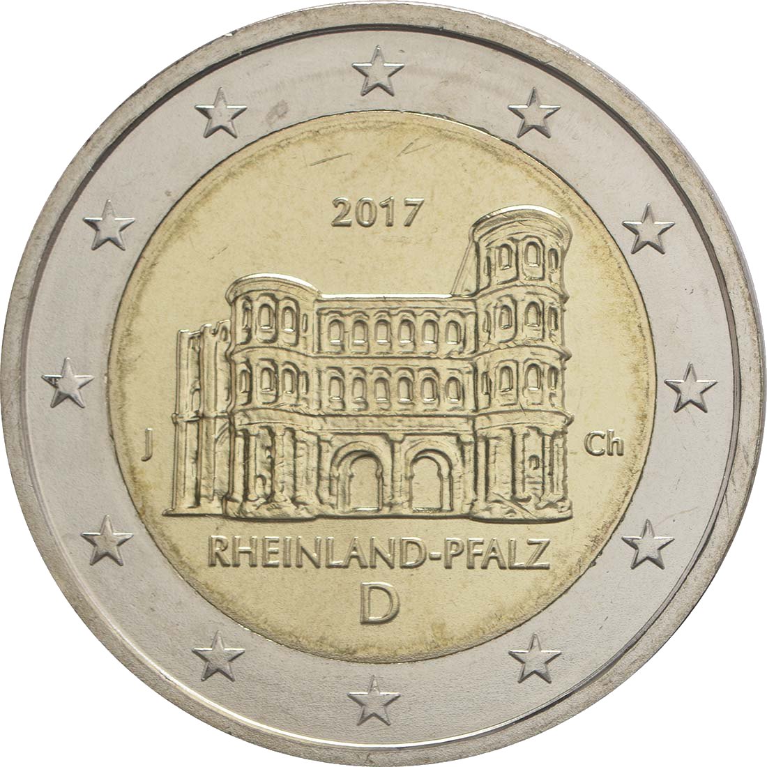 Deutschland 2017 Rheinland-Pfalz, Porta Nigra in Trier – Rückseite