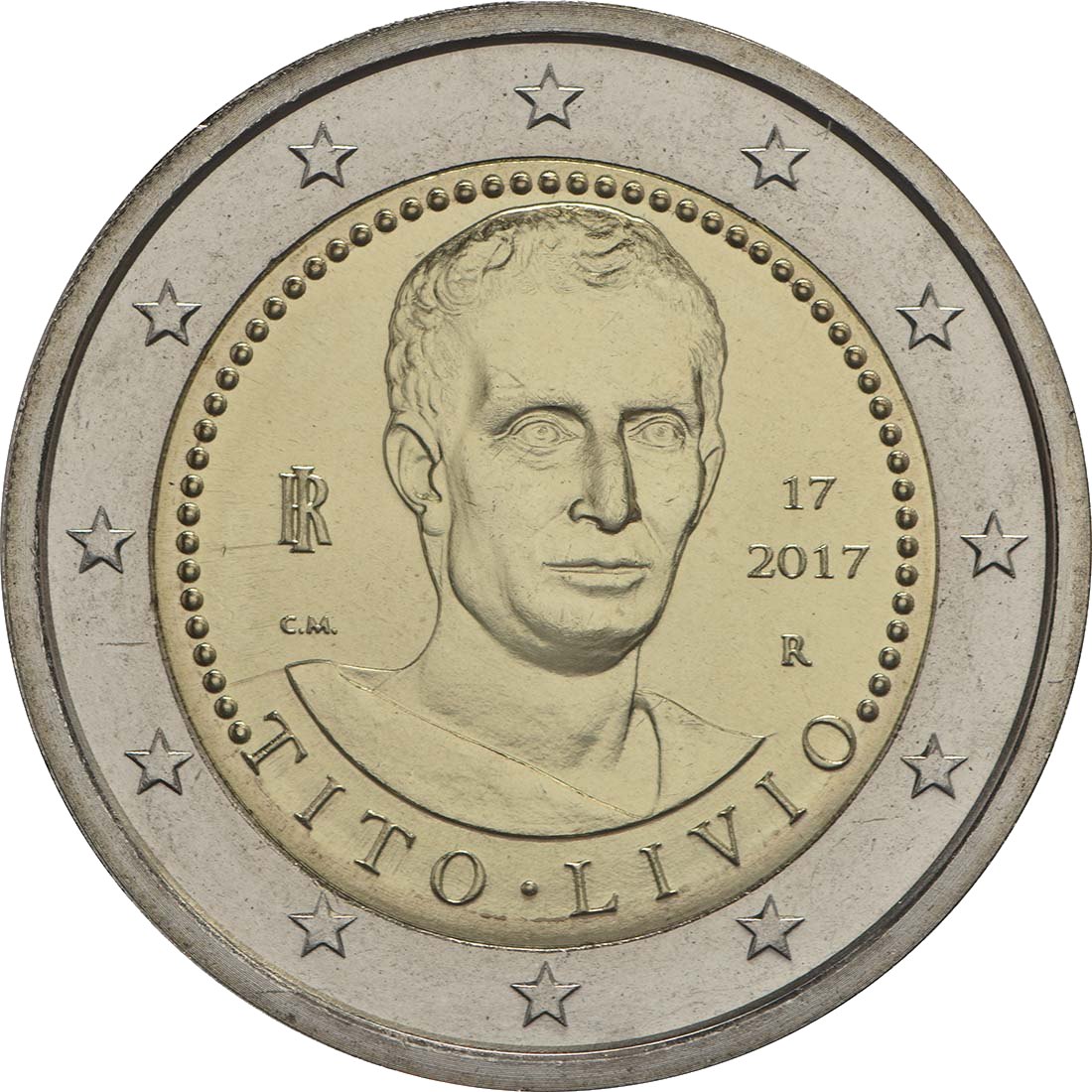 Italien 2017 2000. Todestag von Titus Livius – Rückseite