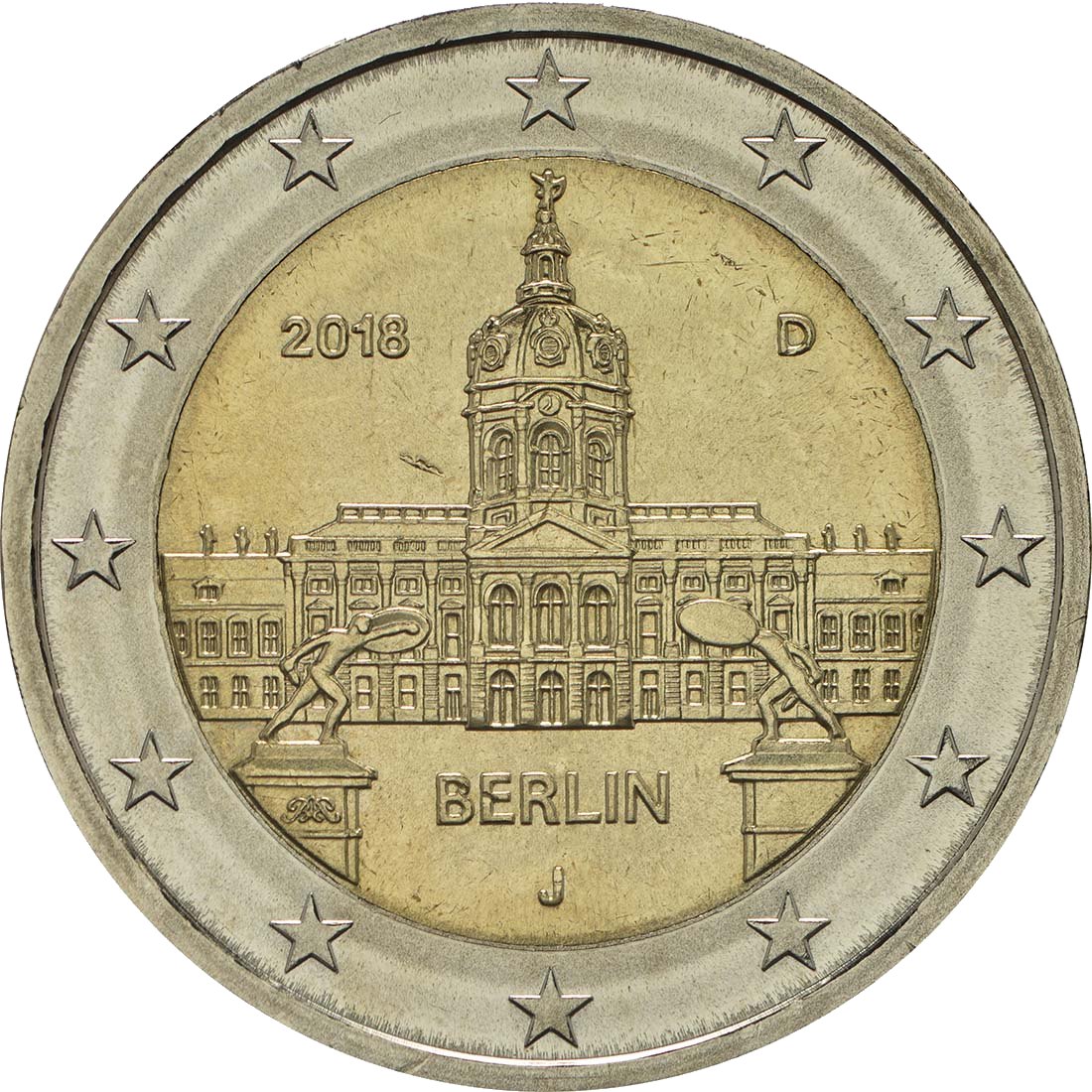 Deutschland 2018 Berlin, Schloss Charlottenburg – Rückseite