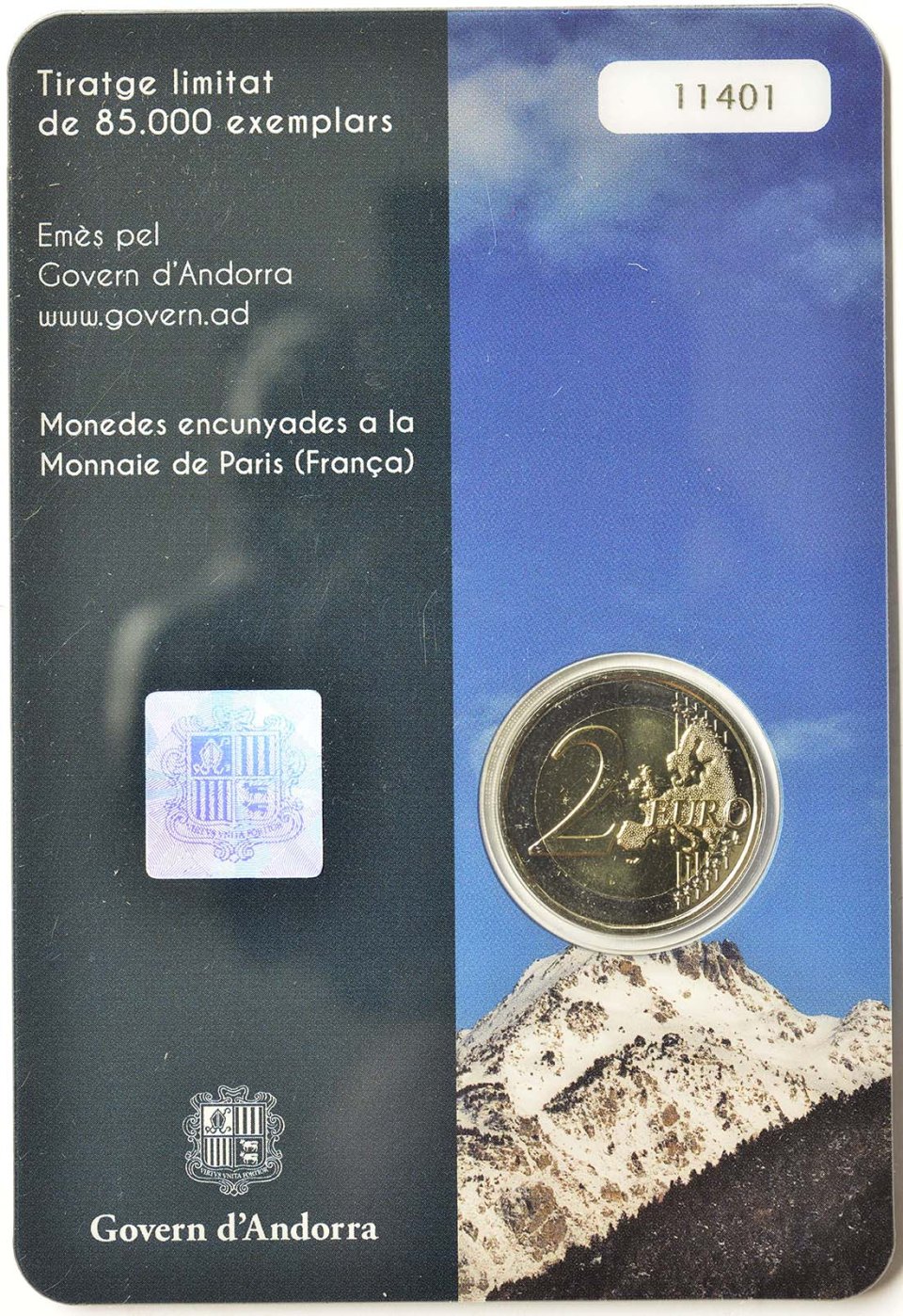 Andorra 2017 Das Land in den Pyrenäen – Zertifikat